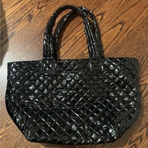 MZ Wallace Black Lacquer Tote